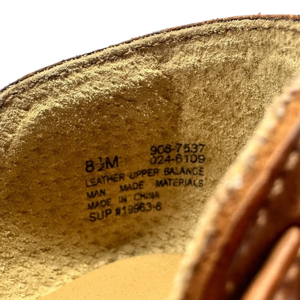 Cabin Creek Womens Brown Leather Woven‎ Huarache Fisherman Sandals Shoes 8.5M